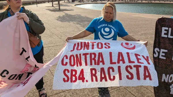 stop the racist SB4 law