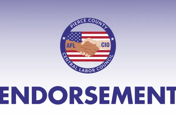 PCCLC Logo and text reading "Endorsement"