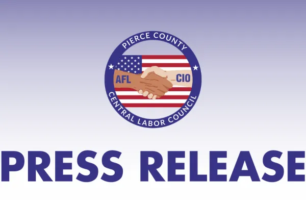 PCCLC Logo and Title that reads "Press Release"