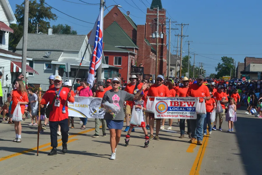 2023 Bloomington Labor Day Parade, IBEW 197