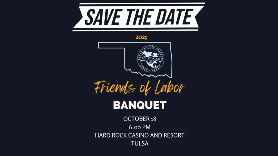 2025 NEOKCLC Friends of Labor Banquet