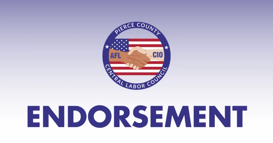 PCCLC Logo and text reading "Endorsement"
