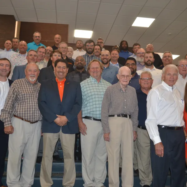 Laborers 362 members turned out to honor John Penn as a McLean County Museum of History "History Maker' on June 18, 2024 at Illinois State University.